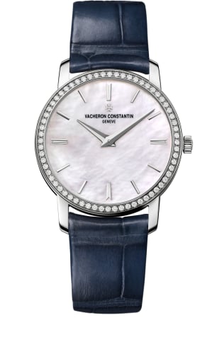 Vacheron Constantin Traditionnelle Quartz White Gold / Diamond / MOP
