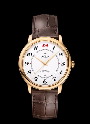 Omega De Ville Prestige Co-Axial 39.5 Yellow Gold / Enamel / 50th Anniversary