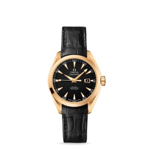 Omega Seamaster Aqua Terra 150M Co-Axial 34 Yellow Gold / Black