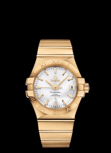 Omega Constellation Co-Axial 35 Yellow Gold / Silver