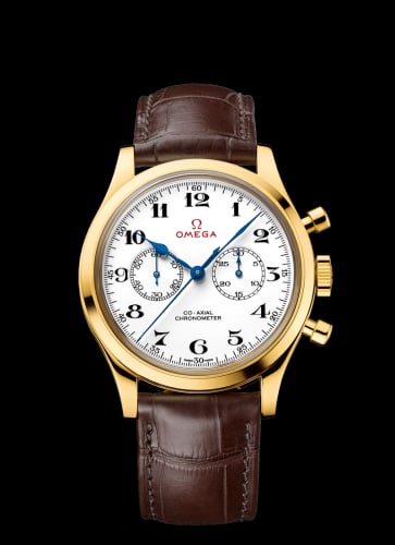 Omega Museum Collection N° 10 Olympic Official Timekeeper Co-Axial Chronograph Yellow Gold