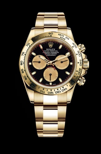 Rolex Cosmograph Daytona Yellow Gold / Black