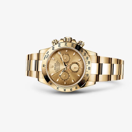 Rolex Daytona Yellow Gold Champagne