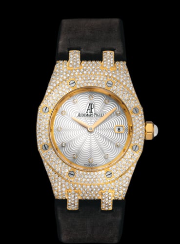 Audemars Piguet Royal Oak 67601 Quartz Yellow Gold / Diamond / MOP