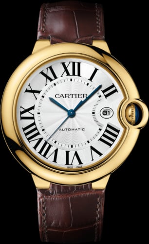 Cartier Ballon Blue de Cartier 42 Automatic Yellow Gold / Silver