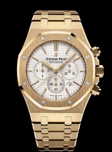 Audemars Piguet Royal Oak Chronograph 41 Yellow Gold / Silver