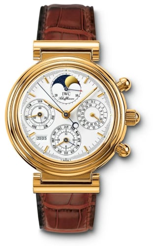 IWC Schaffhausen Da Vinci Perpetual Yellow Gold / White / German