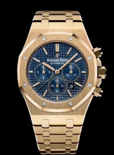 Audemars Piguet Royal Oak Chronograph 41 Yellow Gold / Blue