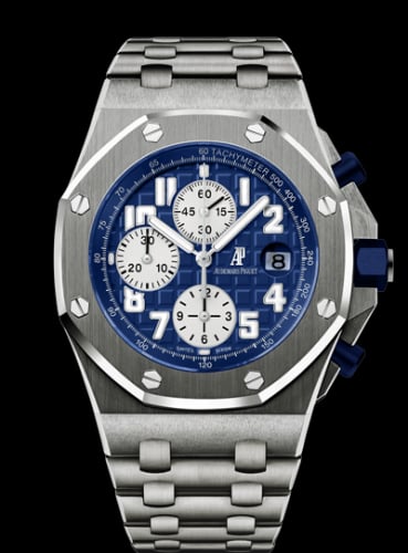 Audemars Piguet Royal Oak Offshore 26170 Chronograph Titanium / Blue