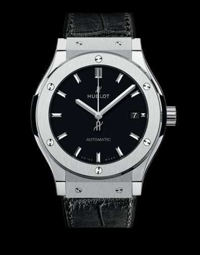 Hublot Classic Fusion 45 Titanium / Black
