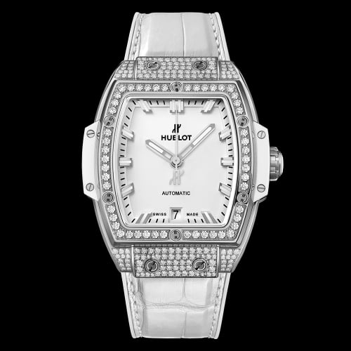 Hublot Spirit of Big Bang 39 Titanium / Pavé / White