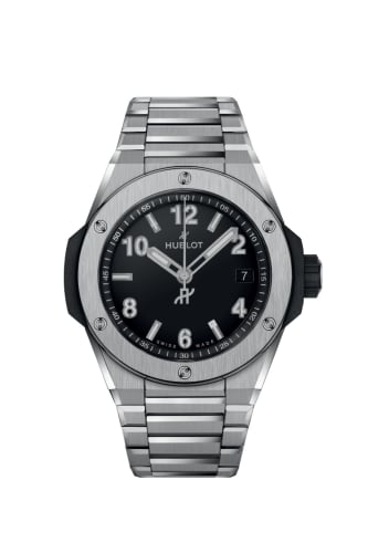 Hublot Big Bang Integrated 38 Time Only Titanium / Black