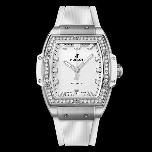 Hublot Spirit of Big Bang 39 Titanium / Diamonds / White