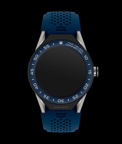 TAG Heuer Carrera Connected Modular 45 Titanium / Blue Ceramic / Blue Rubber