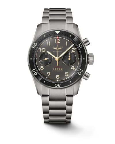 Longines Spirit Flyback 42 Titanium / Anthracite / Bracelet