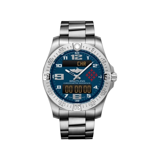 Breitling Aerospace Evo Titanium / Red Arrows