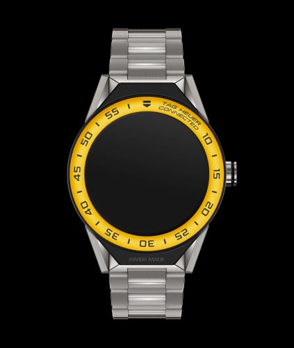 TAG Heuer Carrera Connected Modular 45 Titanium / Yellow Aluminum / Bracelet