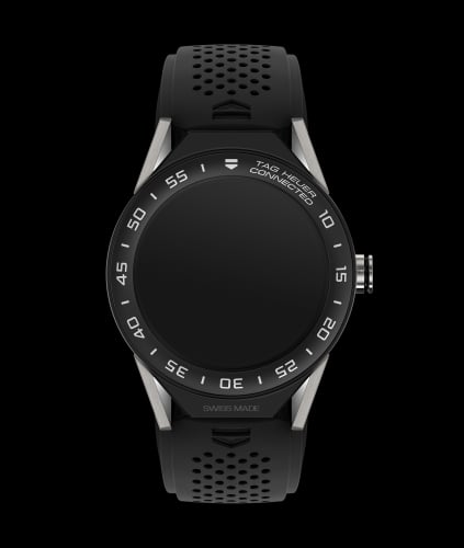 TAG Heuer Carrera Connected Modular 45 Titanium / Ceramic / Black Rubber