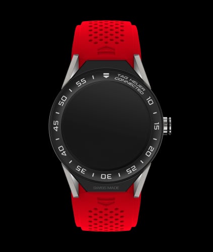 TAG Heuer Carrera Connected Modular 45 Titanium / Ceramic / Red Rubber