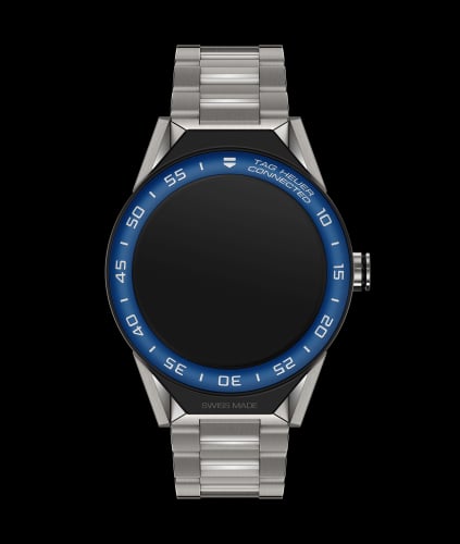 TAG Heuer Carrera Connected Modular 45 Titanium / Blue Aluminum / Bracelet