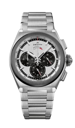Zenith Defy El Primero 21 Titanium / Ceramic / Silver Panda / Bracelet