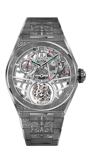 Zenith Defy Zero G Titanium / Skull Edition