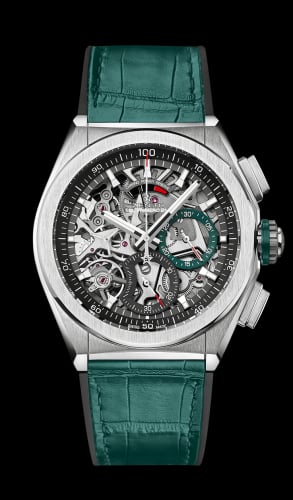 Zenith Defy El Primero 21 Titanium / Skeleton / Alligator / Vendôme Limited Edition
