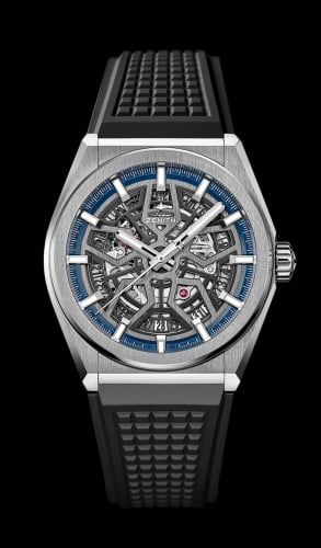 Zenith Defy Classic Titanium / Skeleton / Rubber