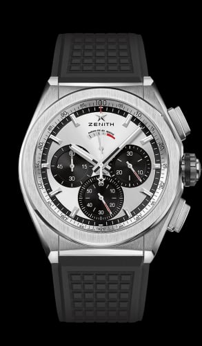 Zenith Defy El Primero 21 Titanium / Silver Panda / Rubber