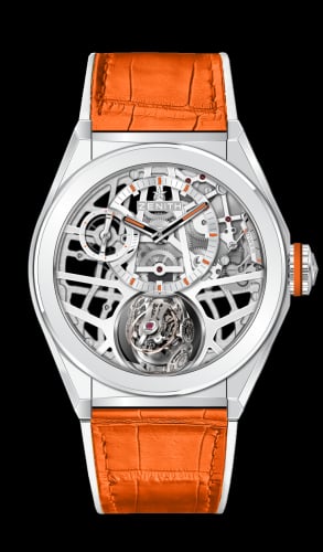 Zenith Defy Zero G Titanium / Skeleton / Alligator / Swizz Beatz