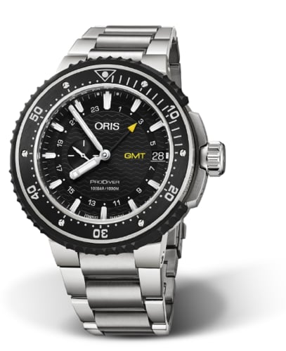 Oris ProDiver GMT Titanium / Black / Bracelet