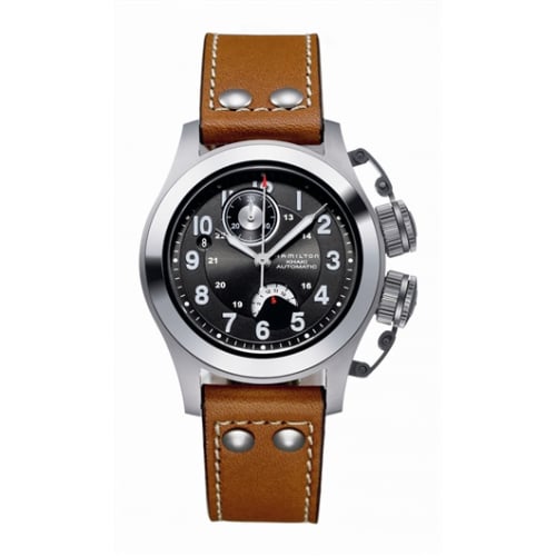 Hamilton Frogman Auto Chrono 43 Titanium / Black