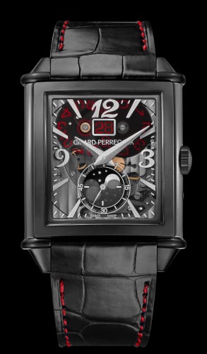 Girard-Perregaux Vintage 1945 XXL Large Date and Moonphases Titanium DLC / Grey Sapphire