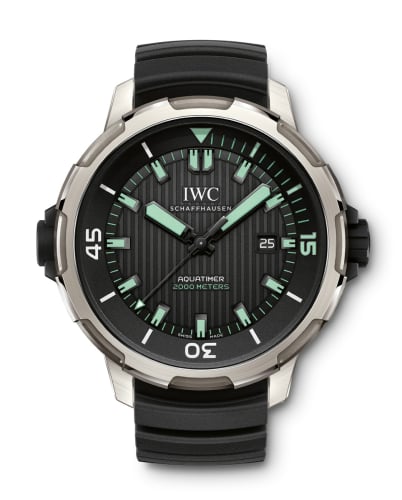 IWC Schaffhausen Aquatimer Automatic 2000 Titanium / Black / Rubber