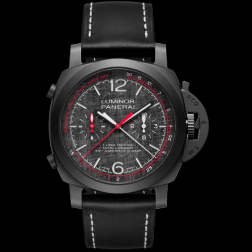 Panerai Luminor 1950 44 Chrono Flyback Automatic Titanium DLC / Luna Rossa