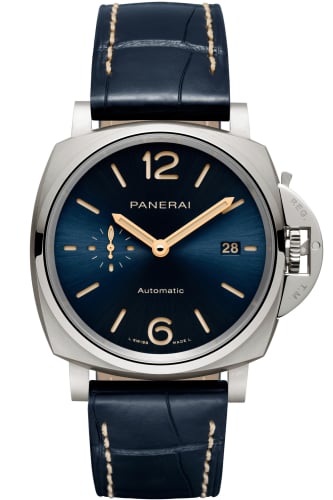 Panerai Luminor Due 42 Automatic Titanium/ Blue