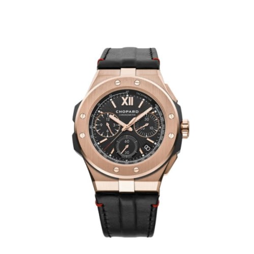 Chopard Alpine Eagle XL Chronograph Rose Gold / TItanium / Black