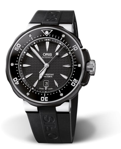 Oris ProDiver Date Titanium / Black / Rubber