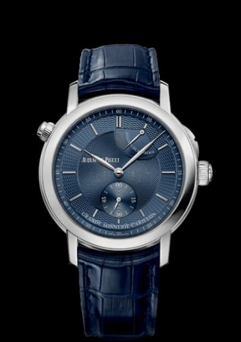 Audemars Piguet Jules Audemars 26344 Grande Sonnerie Carillon Platinum / The Hour Glass Blue