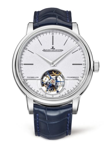 Jaeger-LeCoultre Master Grande Tradition Tourbillon Cylindrique Platinum / Silver