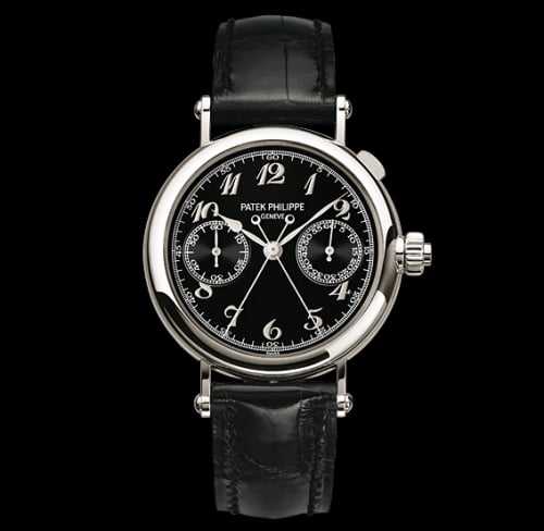 Patek Philippe Split-Seconds Chronograph 5959 Platinum / Black