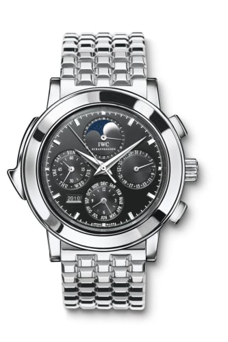 IWC Schaffhausen Grande Complication 3770 Platinum / Black / English / Bracelet