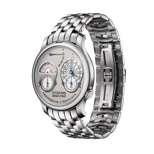 F.P. Journe Souveraine Chronomètre à Résonance 40 Platinum / Grey / Bracelet