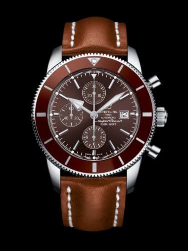 Breitling Superocean Heritage II 46 Chronograph Stainless Steel / Bronze / Bronze / Calf / Folding