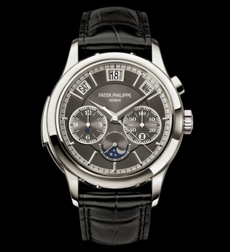 Patek Philippe Minute Repeater Perpetual Calendar Chronograph 5208 Platinum / Grey