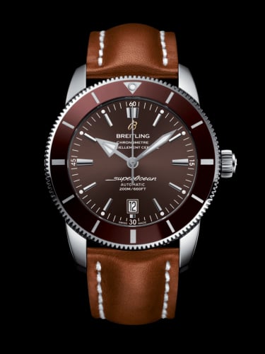 Breitling Superocean Heritage II 46 Stainless Steel / Bronze / Bronze / Calf / Pin