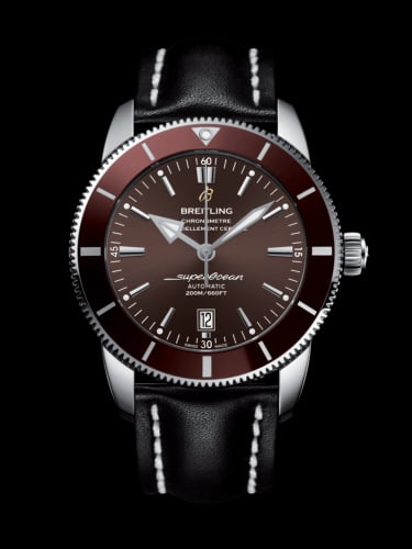 Breitling Superocean Heritage II 46 Stainless Steel / Bronze / Bronze / Calf / Folding