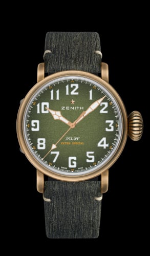 Zenith Pilot Type 20 Adventure 45mm Bronze / Khaki / Matrix