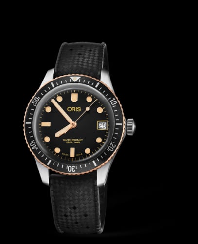Oris Divers Sixty-Five 36 Stainless Steel / Bronze / Black / Rubber