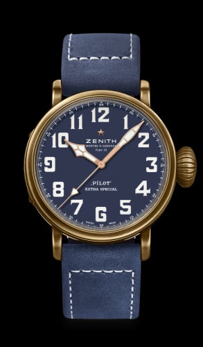 Zenith Pilot Type 20 Extra Special 45mm Bronze / Blue